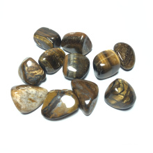 Hot selling high quality natural quartz tumbled stones beautiful Tiger's-eye gravel stone decoration